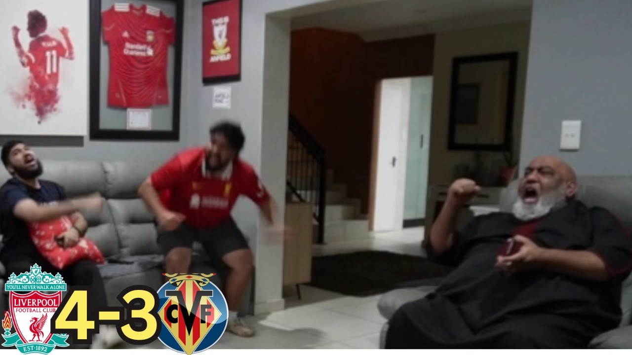 LIVERPOOL vs VILLARREAL CF (4-3) РЕАКЦИЯ БОЛЕЛЬЩИКОВ В ПРЯМОМ ЭФИРЕ!!! ЧТО ЗА МАТЧ!!! 😲