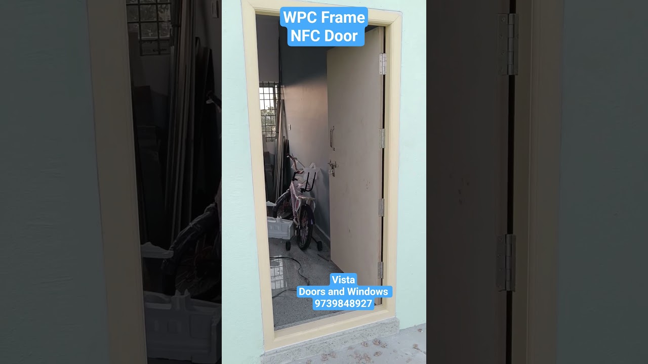 NFC Door with WPC Frame | Vista Doors and Windows 9739848927 | 