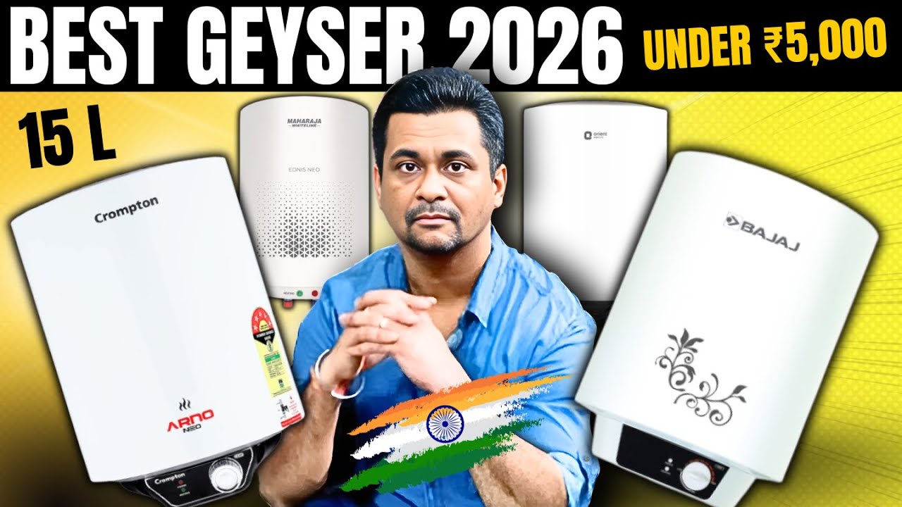 Best Geyser 2026 Under 5000 | Best Water Heater Geyser India 2026 | Geyser Under 5000