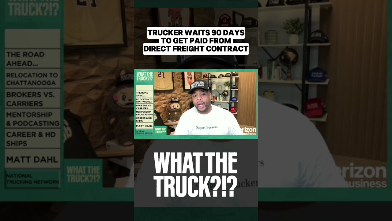 Trucker Waits 90 Days to Get Paid from direct freight contract