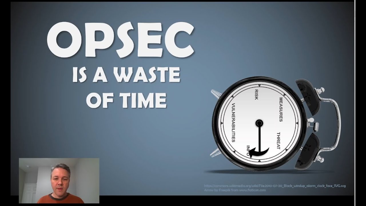 OPSEC is a Waste of Time