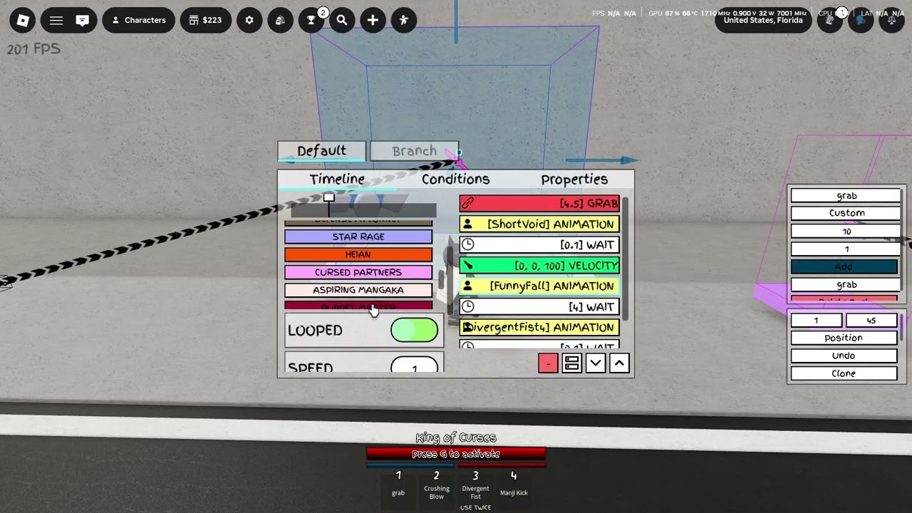 Custom Running Grab Tutorial (JJS skill builder)