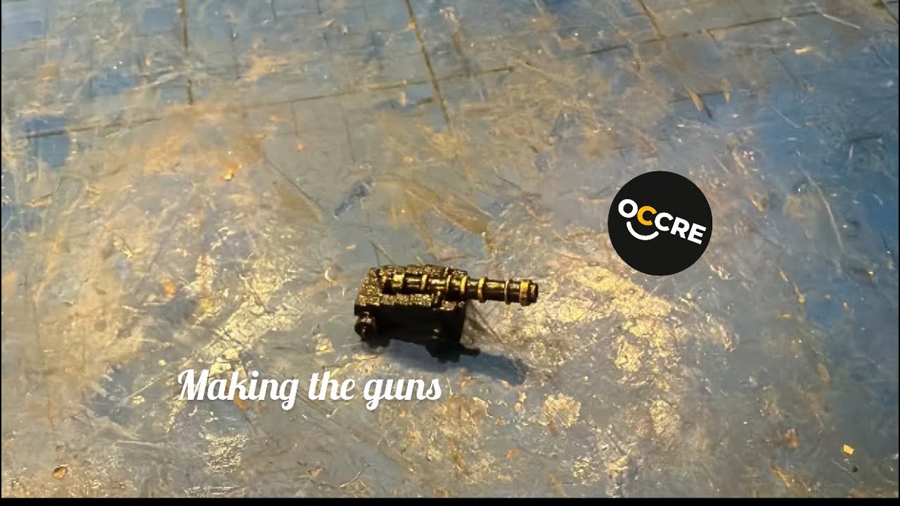 Building the Wicked Wench (Black Swan) #part15 making the guns