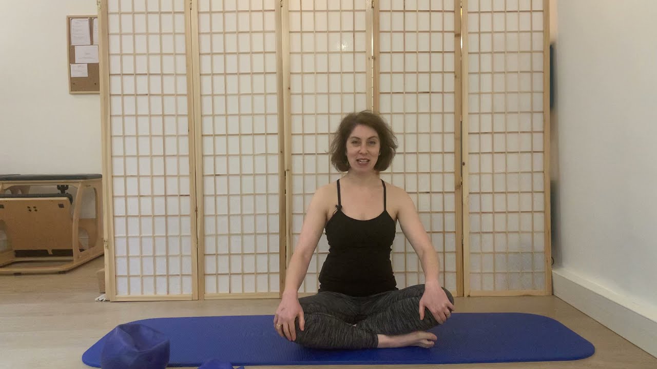 Pilates: Concentration sur les abdominaux