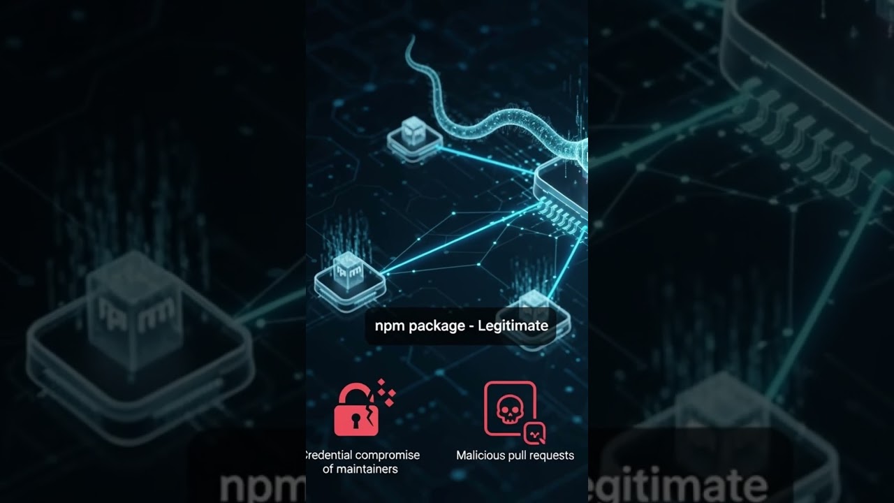 The 2025 npm Worm: How It Steals Your Credentials & Spreads