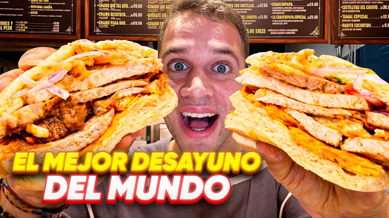 Probé el desayuno más BRUTAL del planeta y estaba en Perú