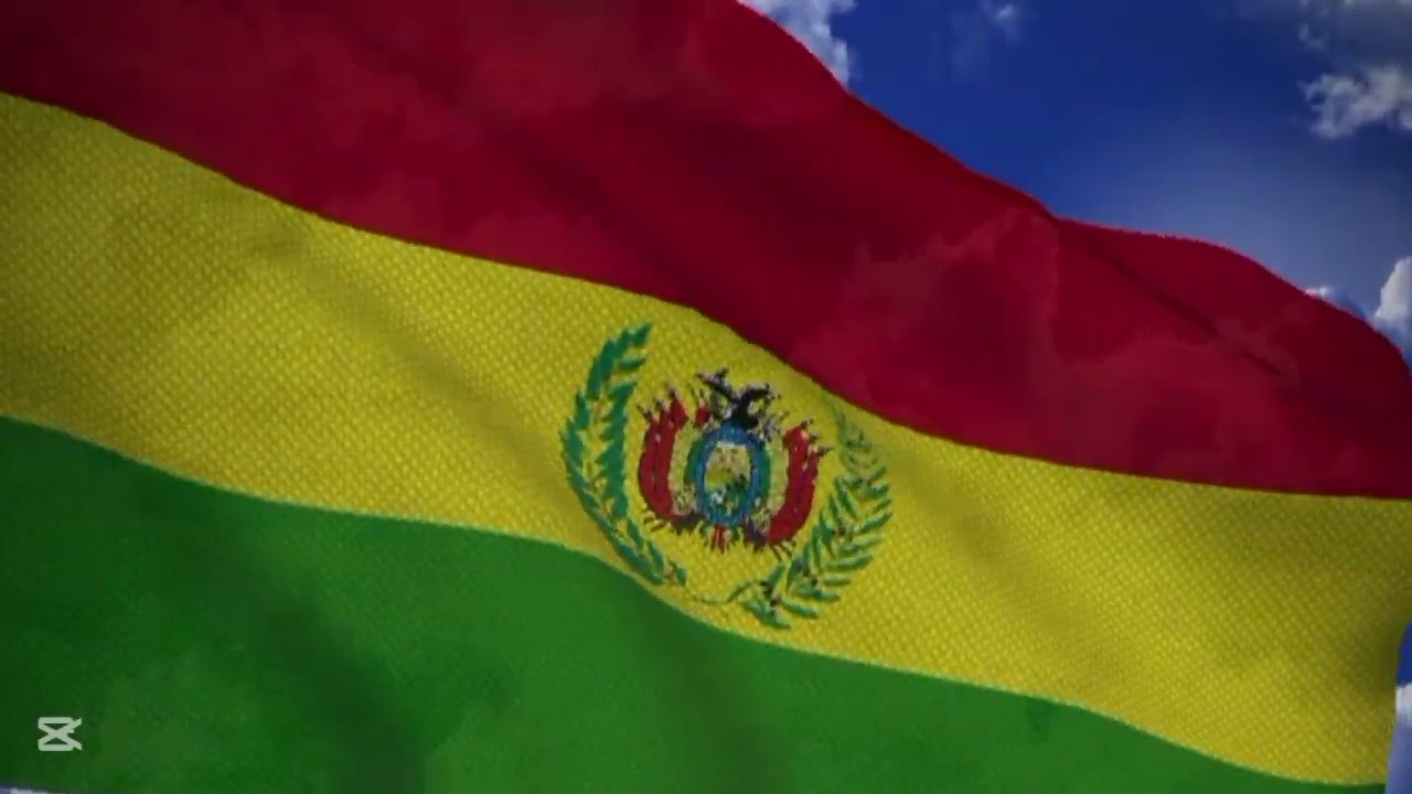 Mi segumda animación de bandera (Himno nacional de Bolivia)