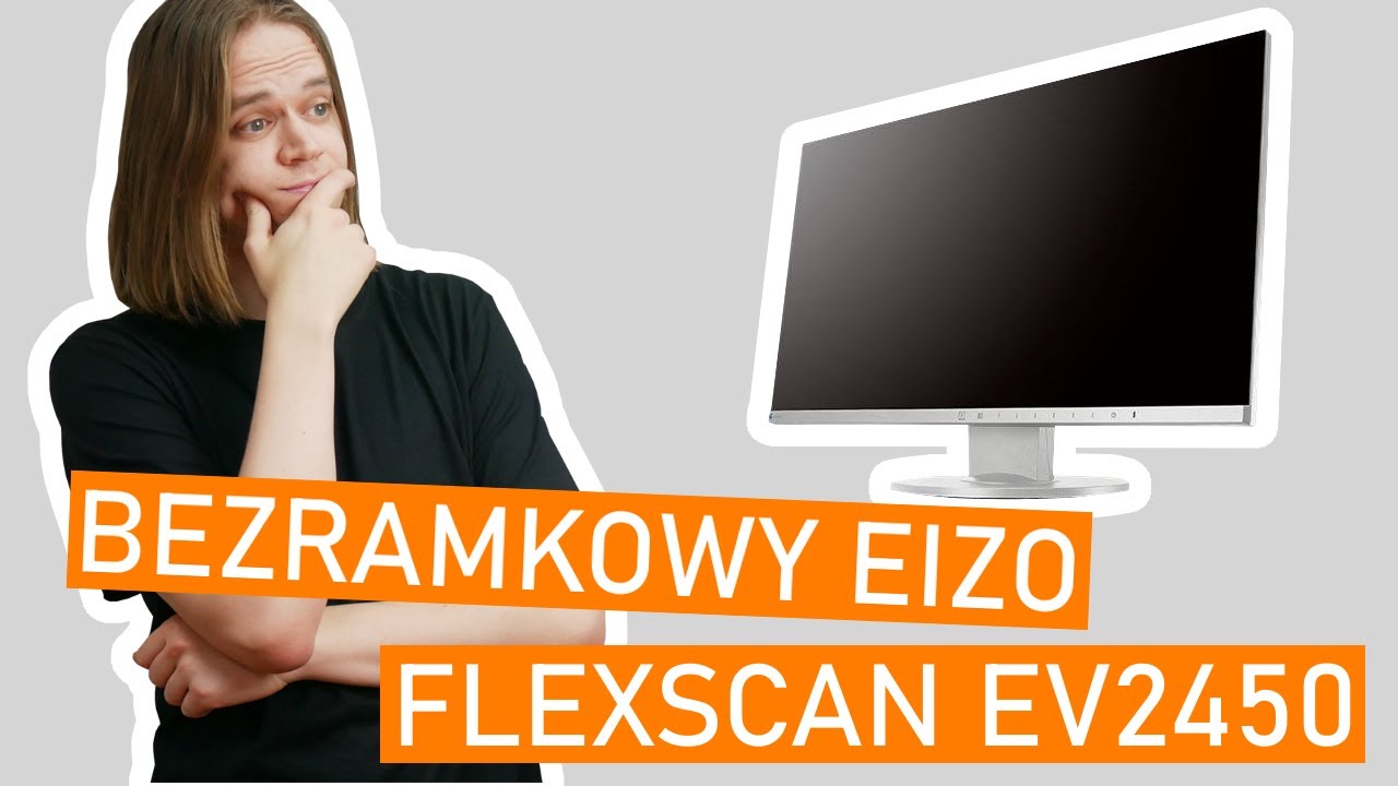 Monitor Eizo FlexScan EV2450 🔥 Bezramkowy 24 calowy ekran 