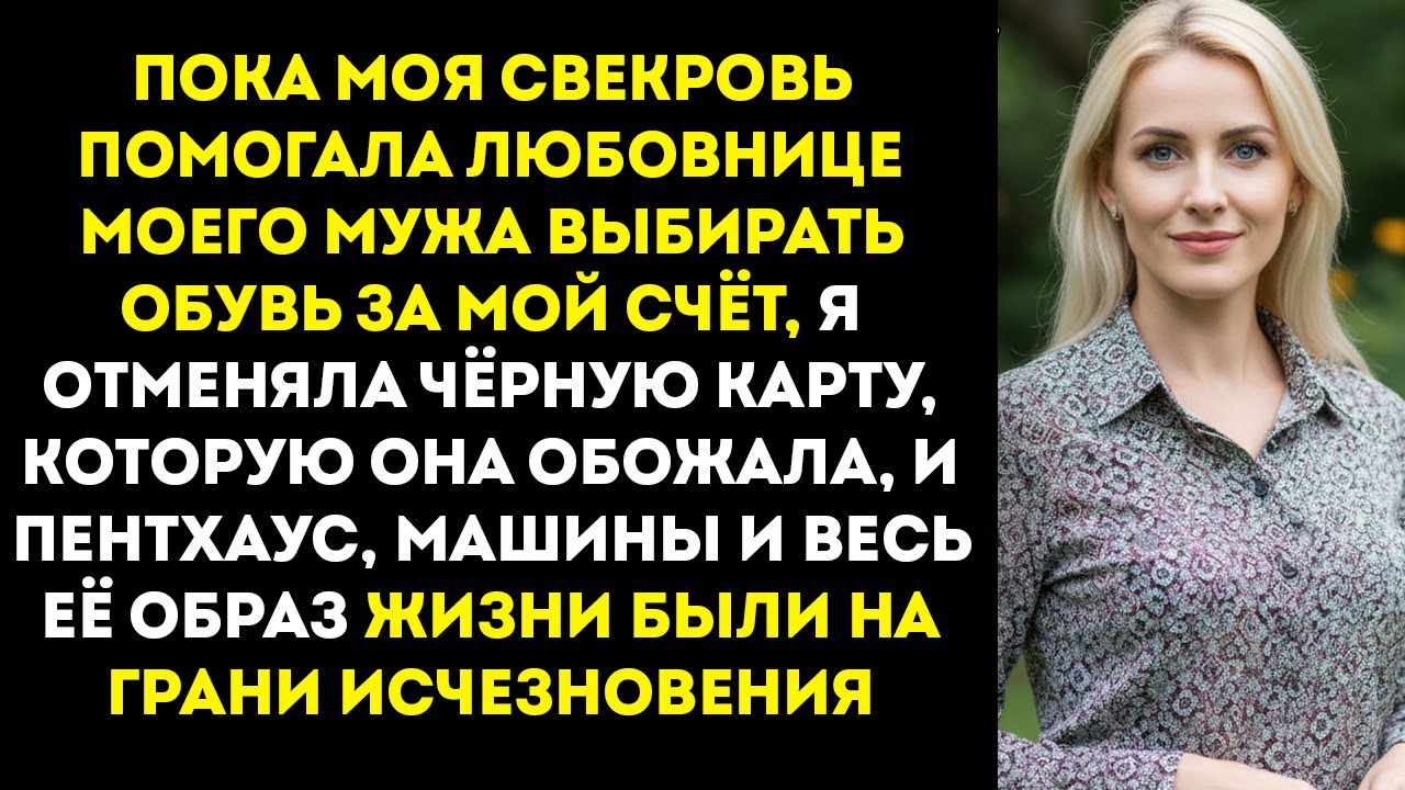 Я отменила кредитную карту своей свекрови после того, как узнала, что она ходила по магазинам с…