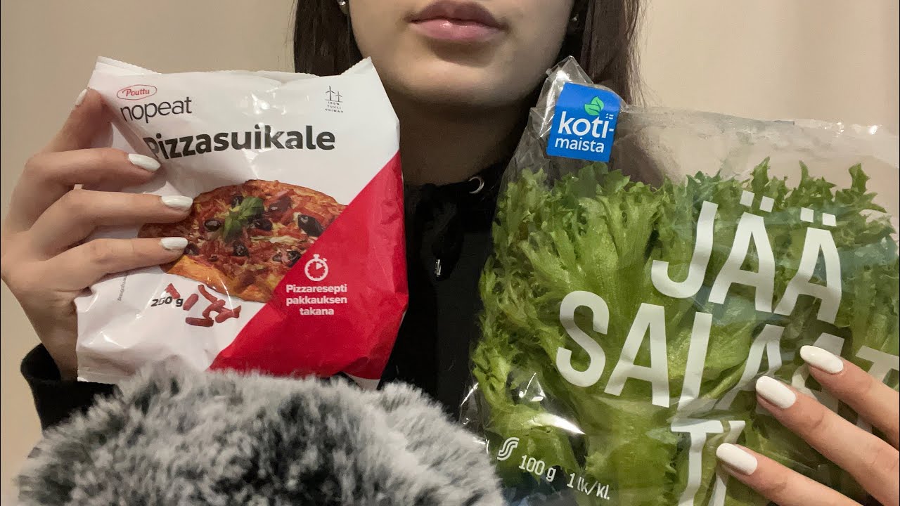 ASMR SUOMI | Ruokaostosten esittely