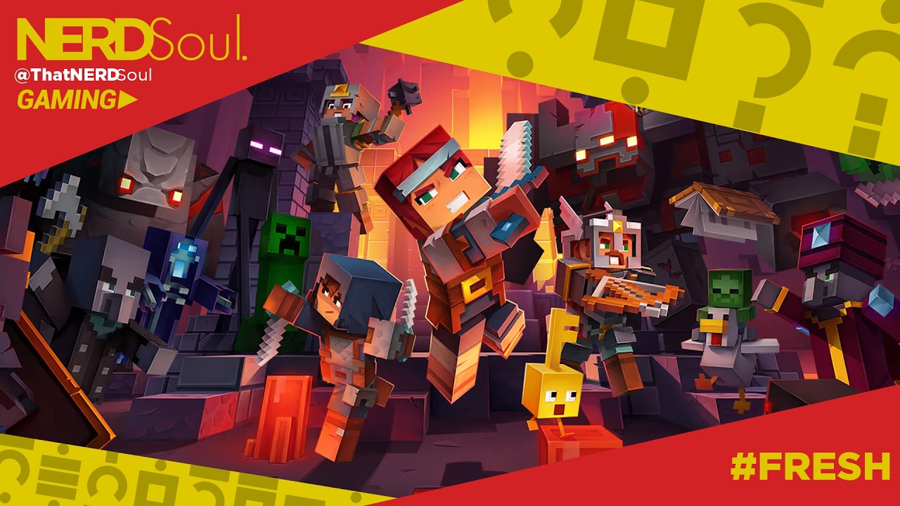Father & Son Tempt Fate and Face the Frosted F Jord in Minecraft Dungeons | NERDSoul Gaming