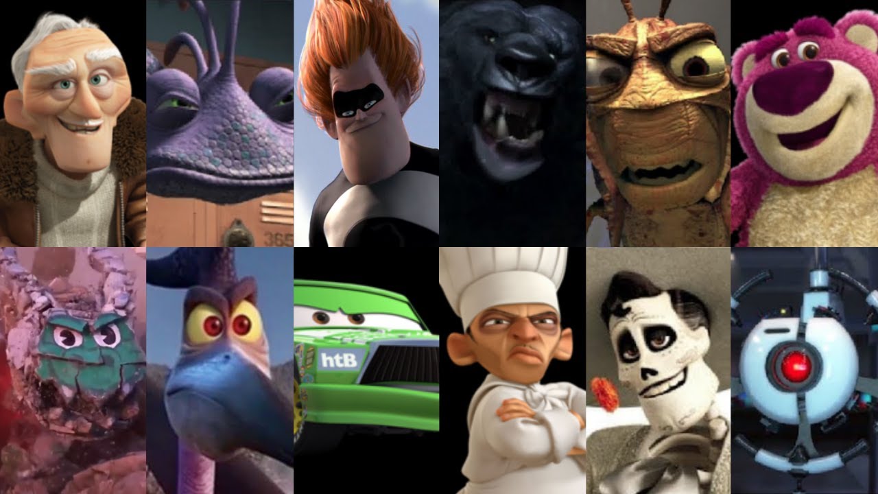 Defeats of My Favorite Pixar Villains 1