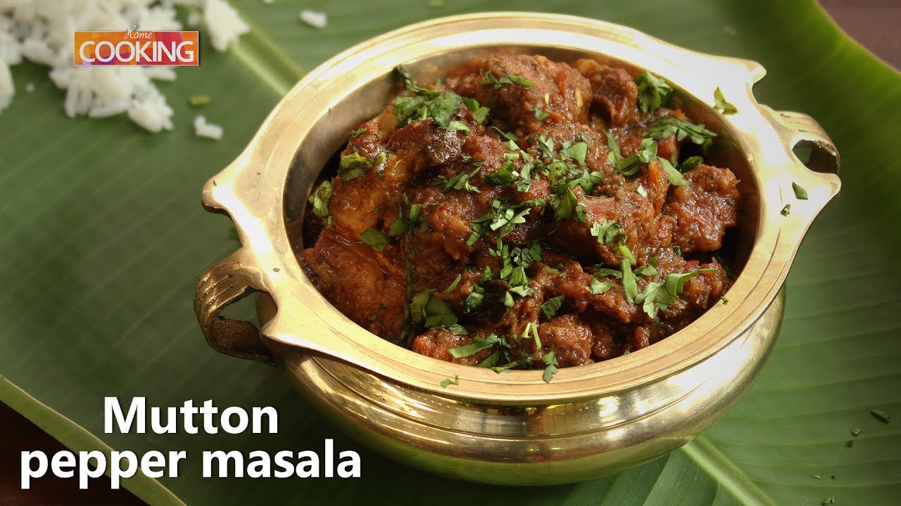 Mutton Pepper Masala | Ventuo Home Cooking