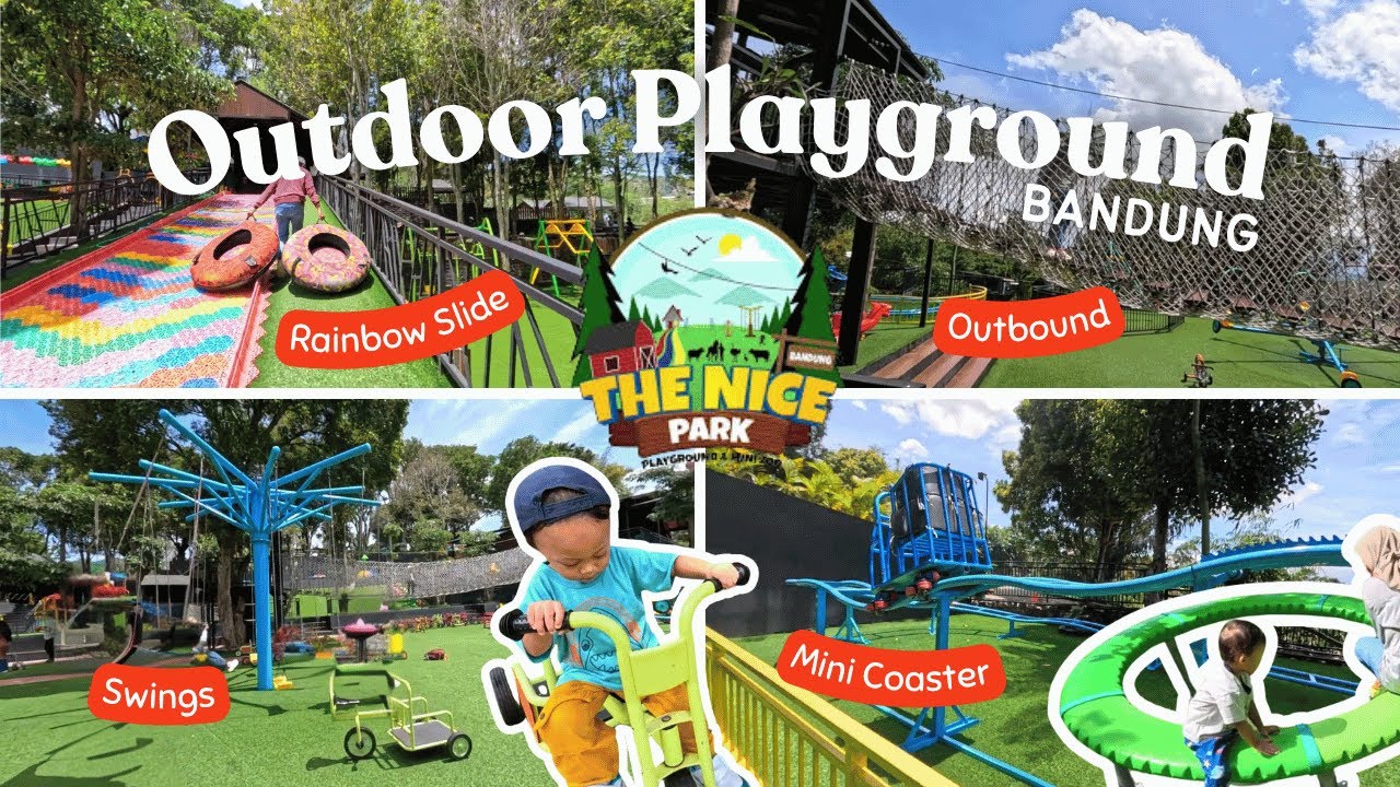 [Part 2/2] PLAYGROUND DEWASA & ANAK PALING SERU! | The NIce Park Bandung Barat