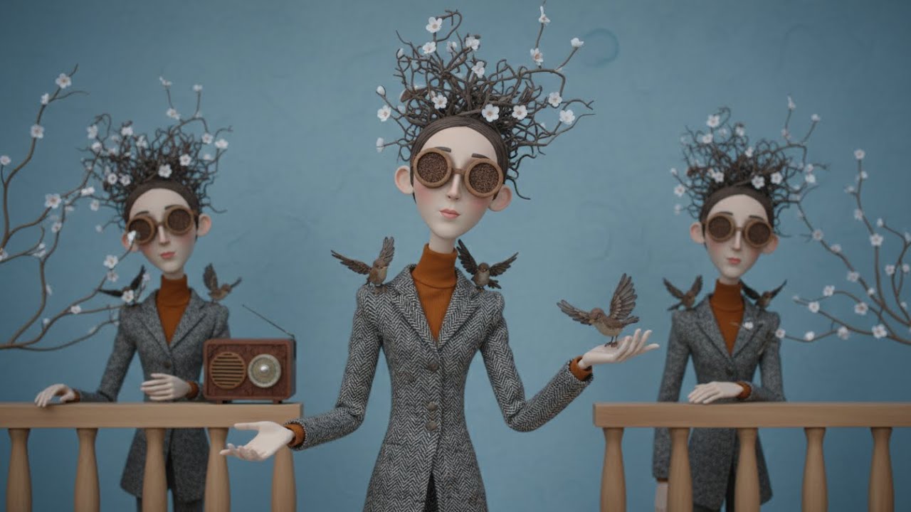 Living Life in Color  Surreal AI Dance Dream in 4K
