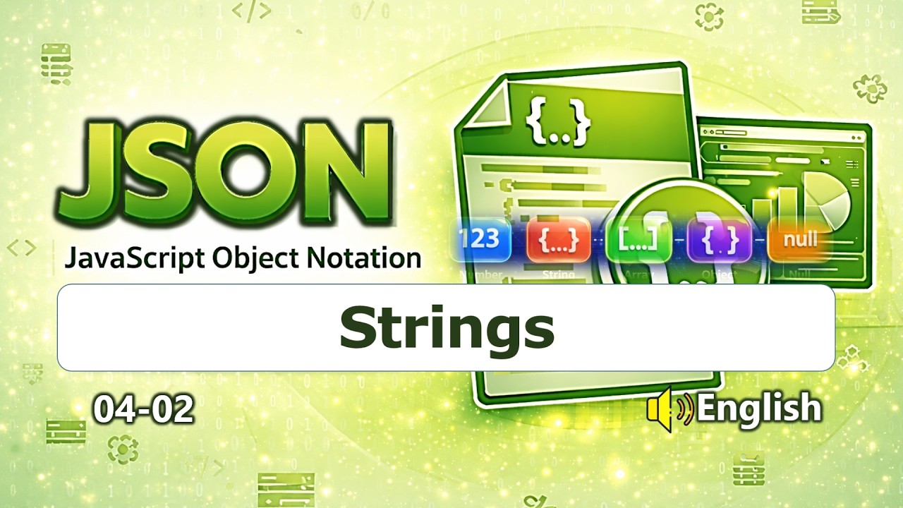 [04-02] JSON Strings Explained | Escape Sequences & Unicode | #JSON #Programming #WebDev