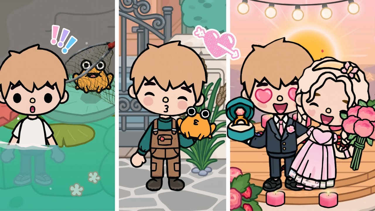 Frog Turned Into A Girl Overnight!😯💚🐸 | Toca story | Toca Boca | #tocaboca #tocastory