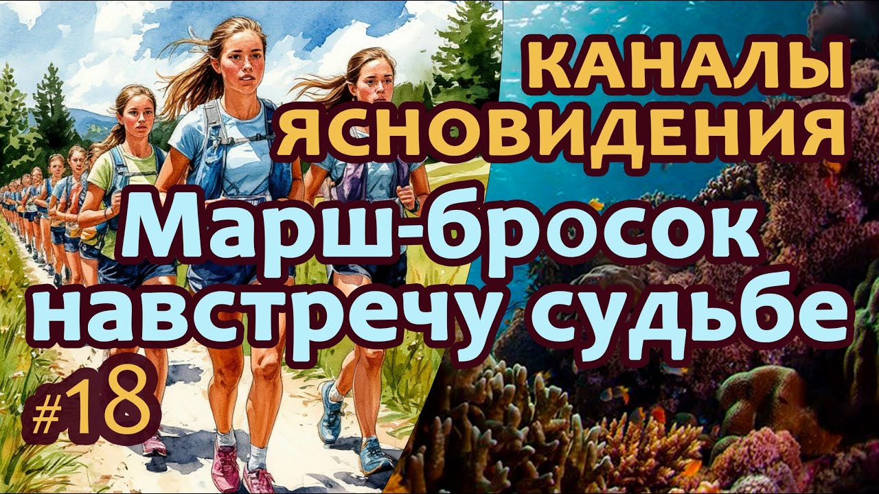 Марш-бросок навстречу судьбе - Выпуск 18 | Работа с каналами ясновидения | Практика прямых порталов