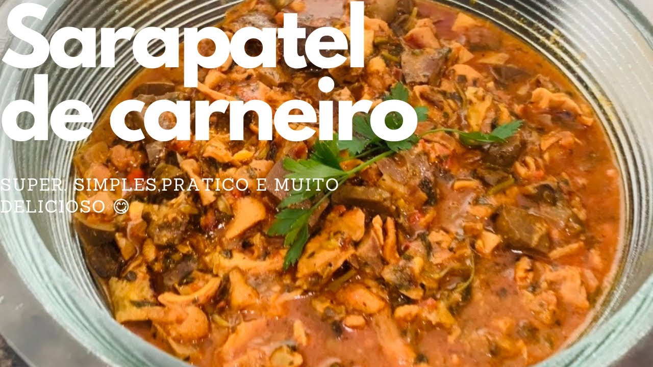 Como fazer sarapatel de carneiro/ passo a passo 😋