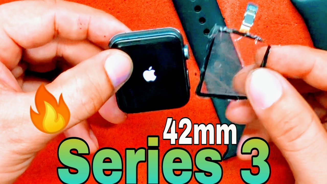 Apple Watch Series 3 GPS_42mm | Crack Touch Glass Replacement 🔥 | Way To Disassembly |