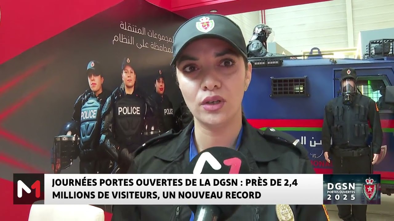 Portes ouvertes 2025 DGSN : Un nouveau record de près de 2,4 millions de visiteurs cette année