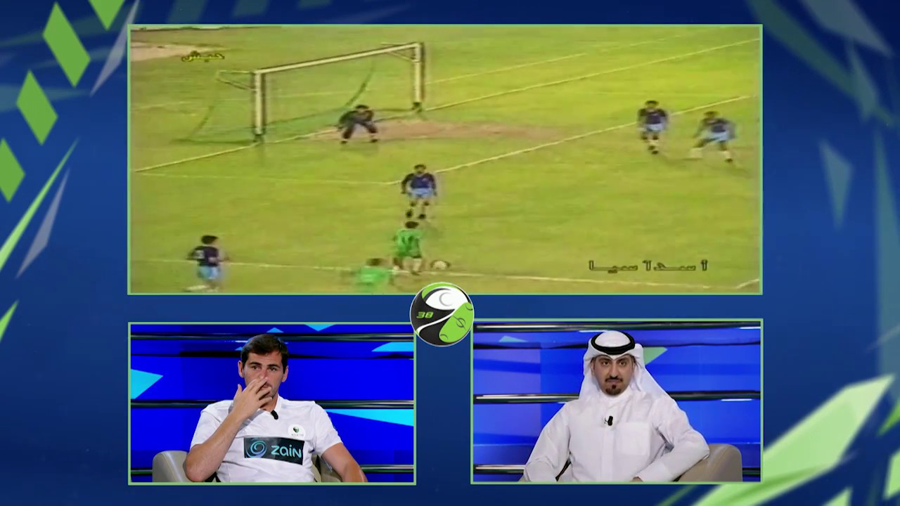 كاسياس عن سمير سعيد : حارس شجاع و رشيق جدا