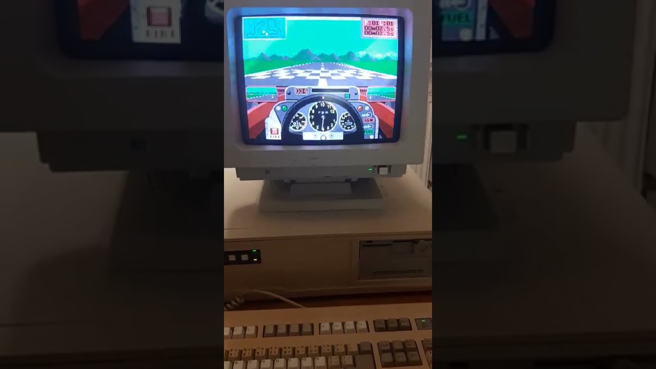 PC XT 8088 Start DOS and game 🙂