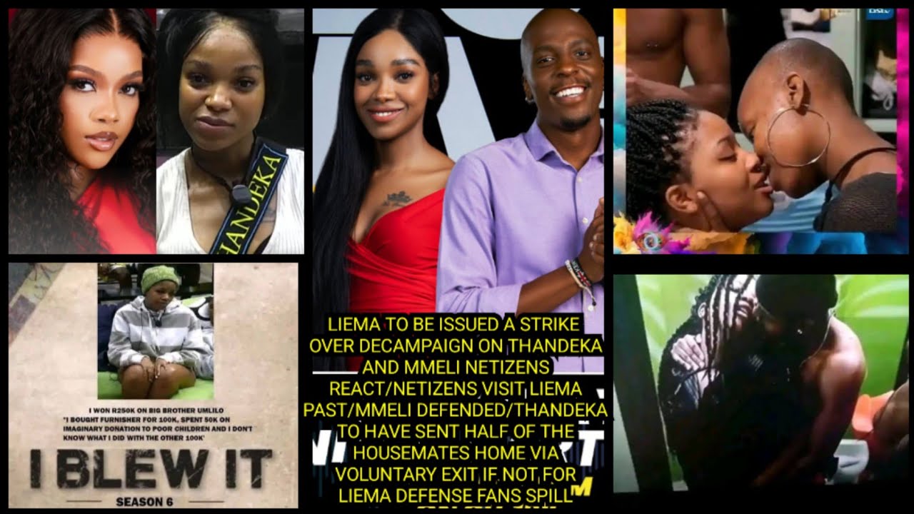 LIEMA TO BE ISSUED A STRIKE OVER DECAMPAIGN ON THANDEKA & MMELI NETIZENS REACT/A VISIT TO LIEMA PAST