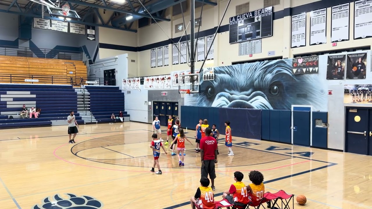 Rockets (blue) versus the thunder (orange)Albuquerque, New Mexico I9 sports part 2￼