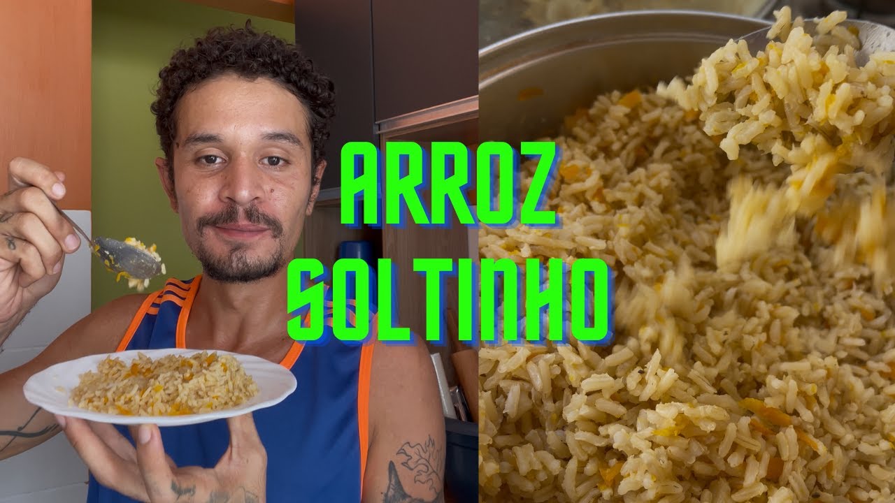 Como fazer arroz integral temperado e soltinho