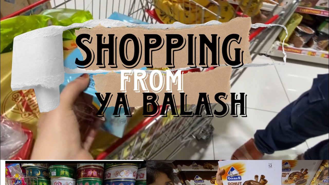 Shopping from ya balash | ramez | maria baloch vlogs