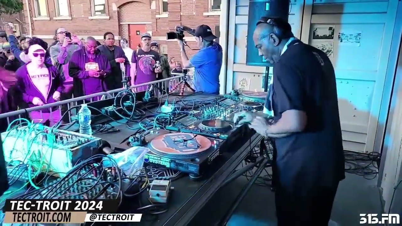 Claude Young at Tec-Troit 2024 on 313.FM