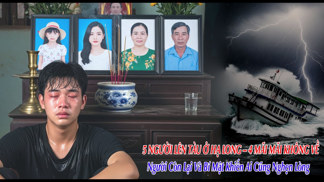 5 Người Lên Tàu Ở Hạ Long - 4 Mãi Mãi Không Về, Người Còn Lại Và Bí Mật Khiến Ai Cũng Nghẹn Lòng
