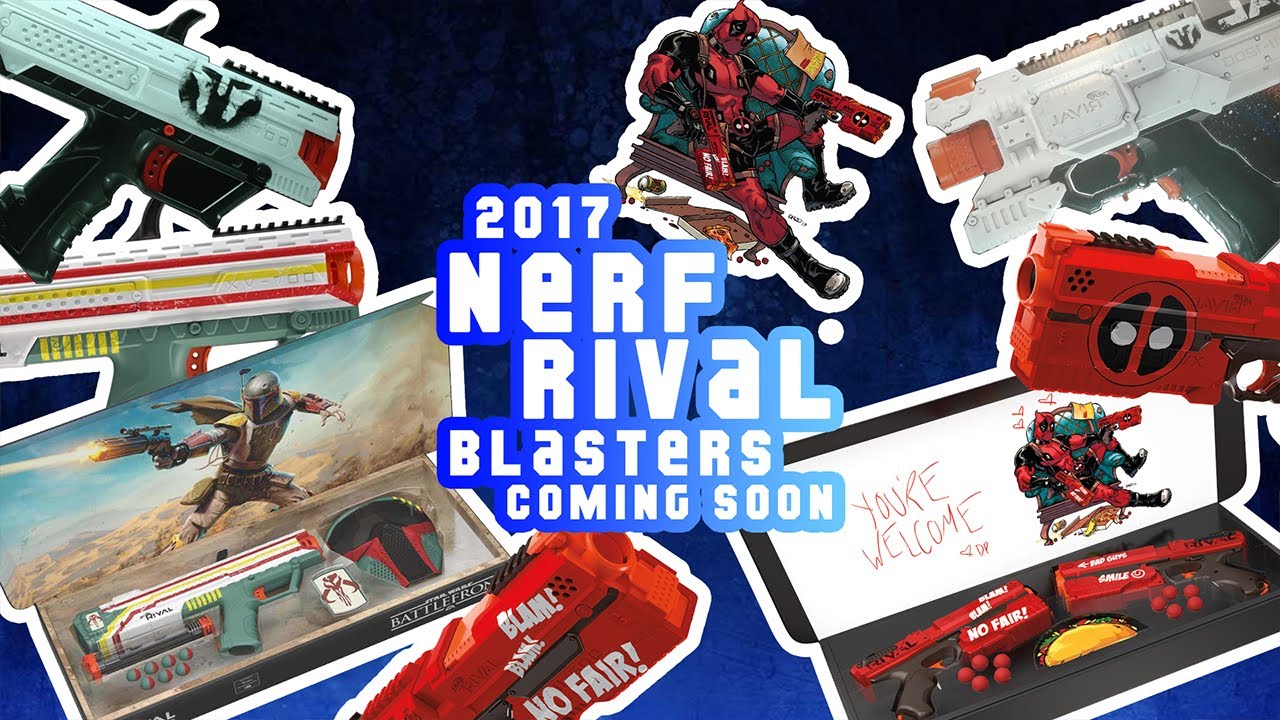 Nerf Rival July 2017 Blasters Coming Soon!