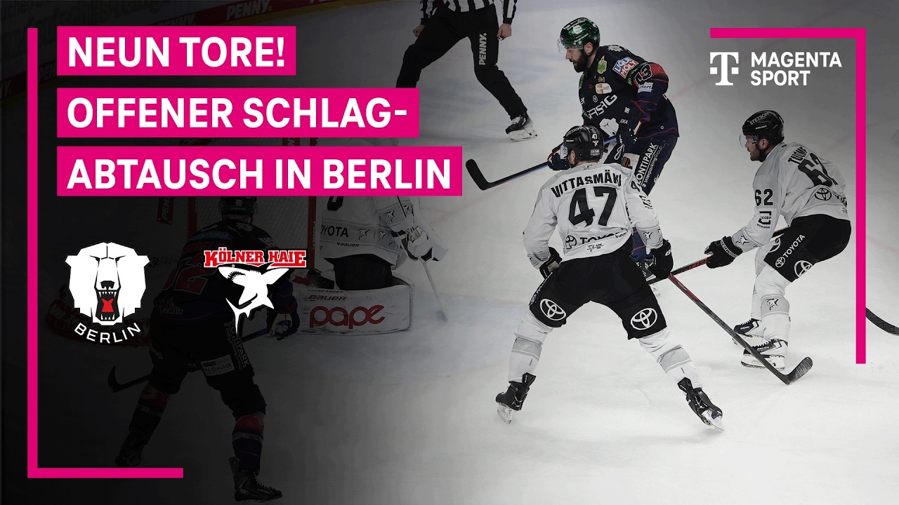 Eisb&auml;ren Berlin - K&ouml;lner Haie | PENNY DEL Playoffs, Halbfinale | MAGENTA SPORT