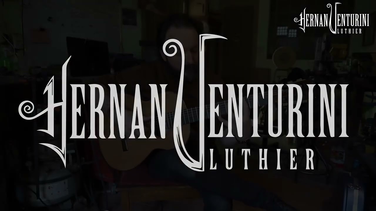 Guitarra de 6 Cuerdas - Luthier Hernán Venturini - Test por Jesús Amaya...