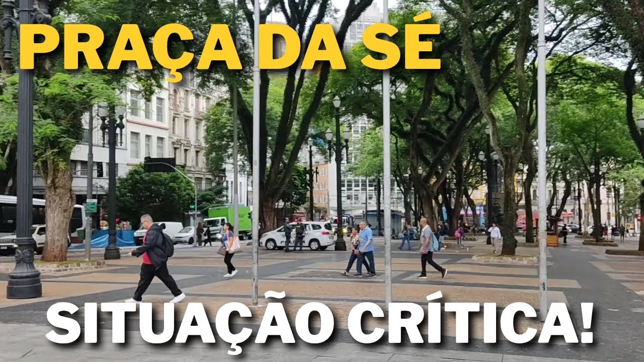 A Praça da Sé está abandonada? Veja com seus próprios olhos