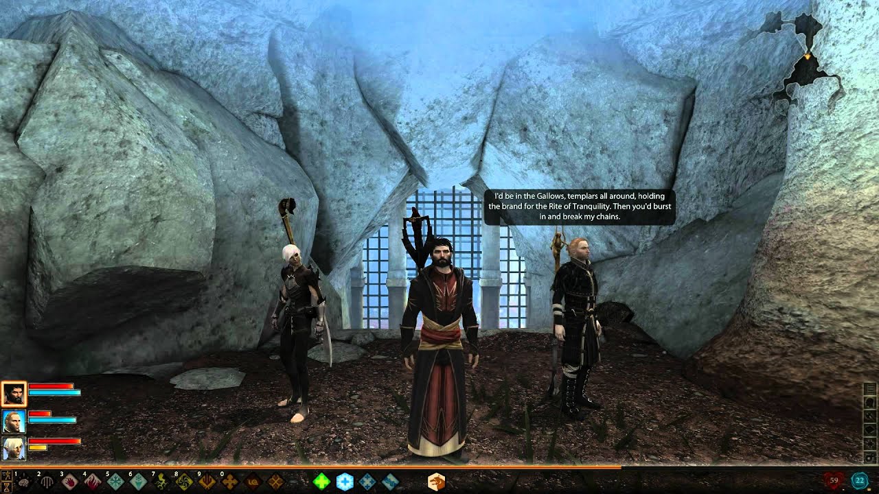 Dragon Age 2: Андерс романтичен и извращен [DLC «Mark of the Assassin»]