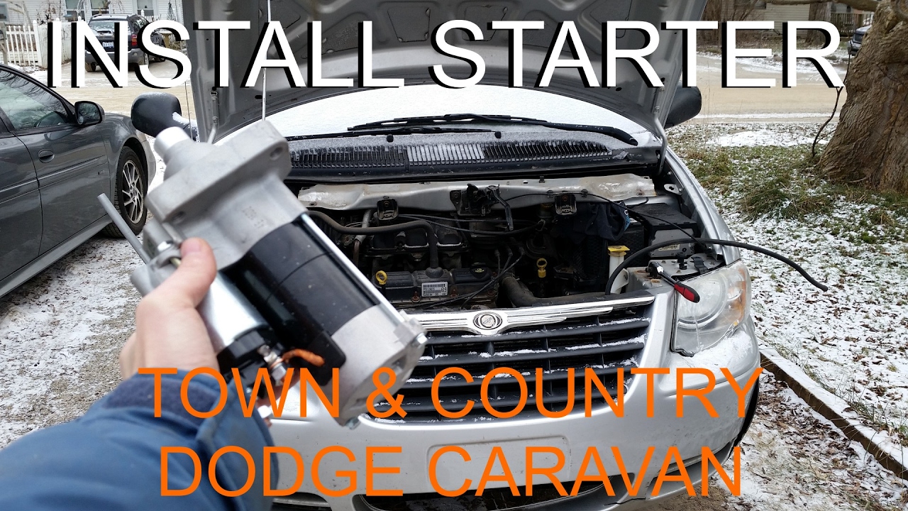 Замена стартера — Chrysler Town & Country / Dodge Caravan