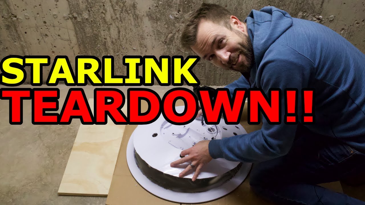 Starlink Dish TEARDOWN! - Part 1 - SpaceX BugBounty is open during the Starlink Public Beta