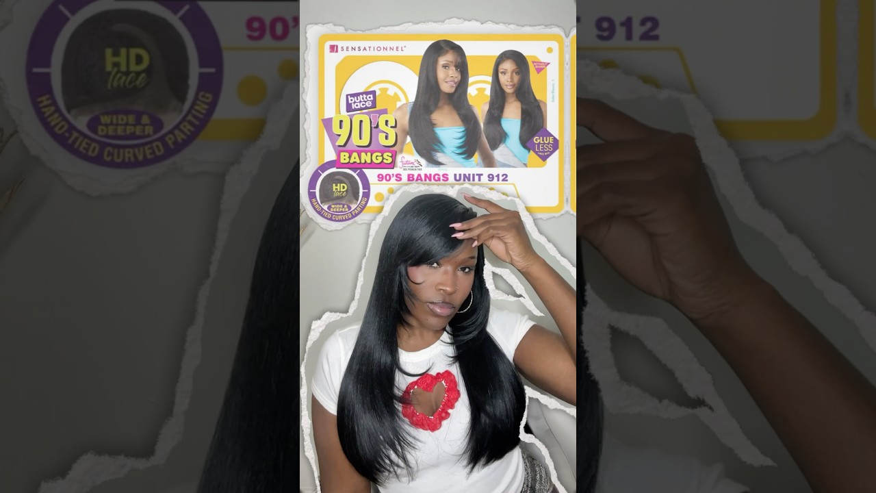 Have you tried Sensationnel’s new 90’s bang wig? 
