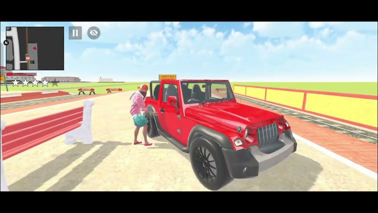 Car bike game 🎯 franklin ordered in Indian police SUV car 🚗 #gaming #trendingshorts #yadavnitish079 