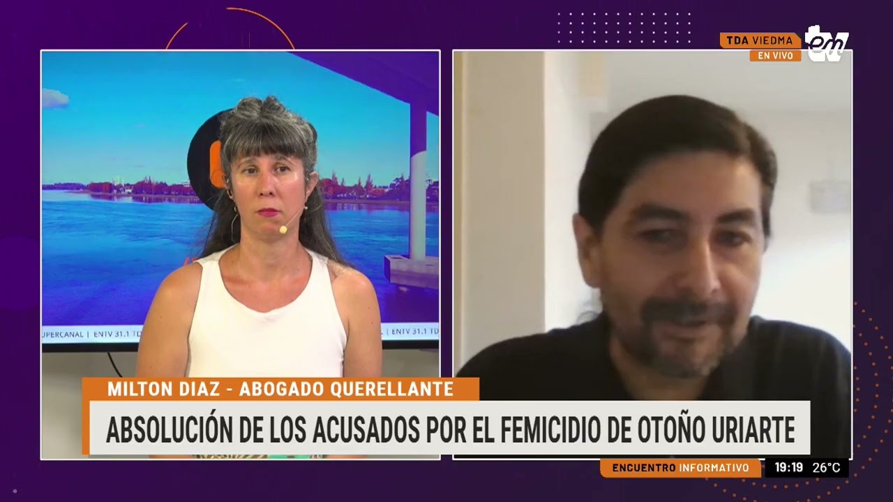 ABSOLUCIÓN DE LOS ACUSADOS POR EL FEMICIDIO DE OTOÑO URIARTE | MILTON DIAZ