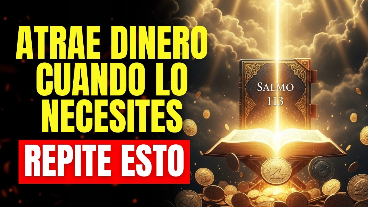 ⚡ ACTIVA TU MILAGRO HOY 💰 SALMO 113 PODEROSO para ATRAER MUCHO DINERO 🔥🙏
