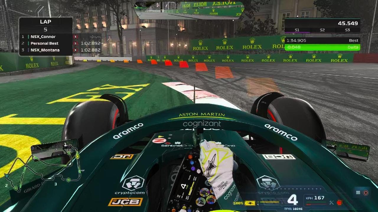 F1 22  Singapore World Record Hotlap + Setup (1:34.823)