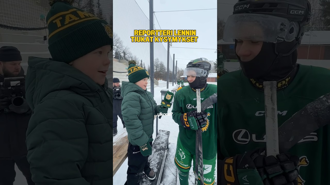 Lennin tiukat kysymykset pelaajille 🤫💪🏽 #Ilves #liiga