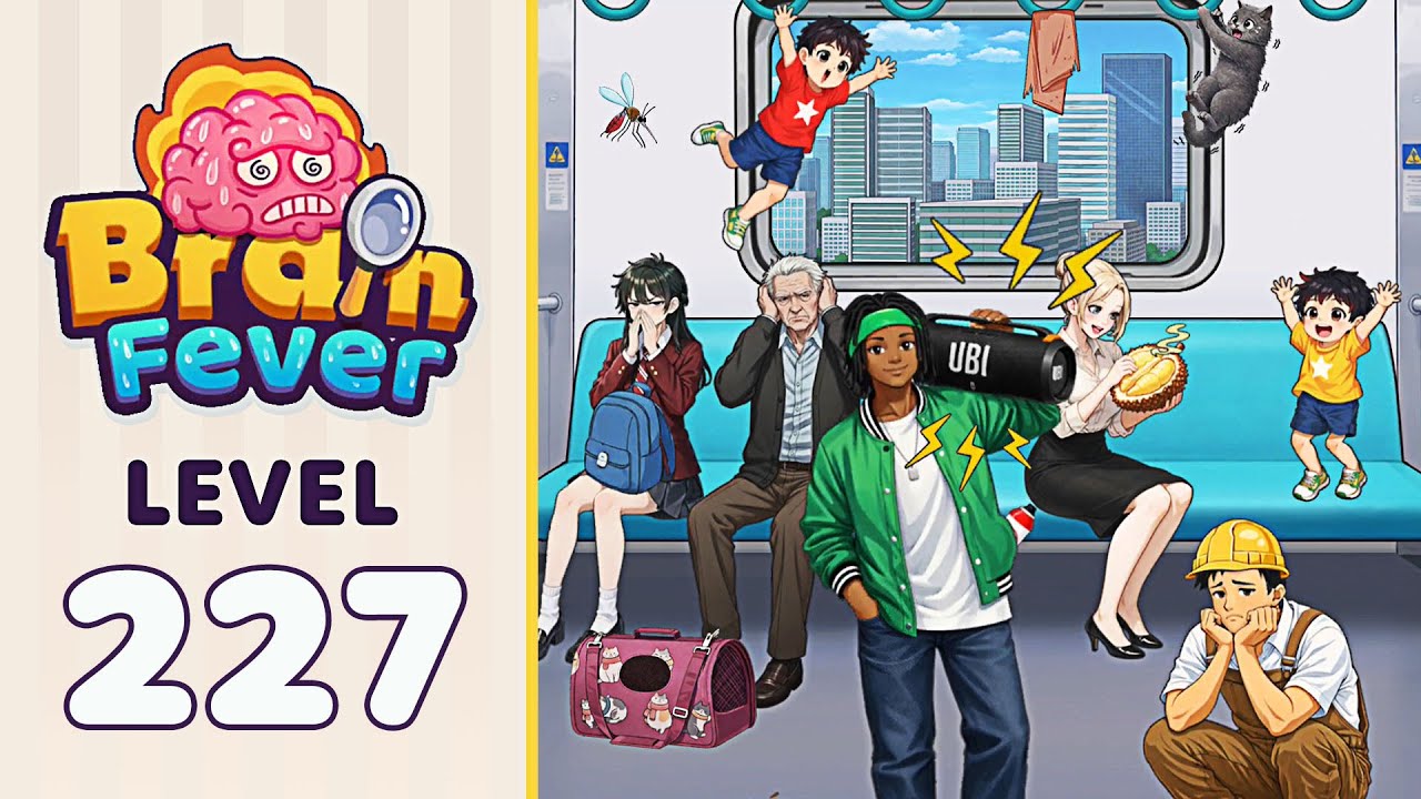 Brain Fever: Puzzle Game Level 227 | Every Puzzle Solved! 🎯