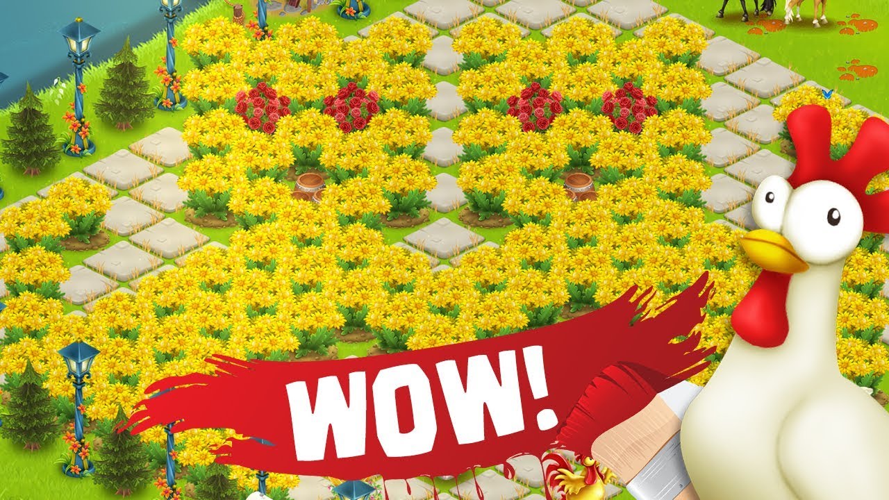 Déco facile : les fleurs à nectar ! Hay Day Fr