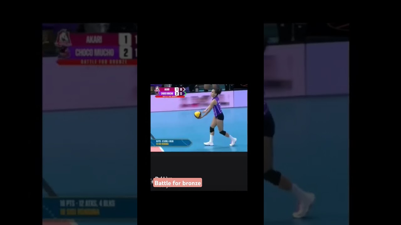 5th set now Choco Mucho vs Akari live