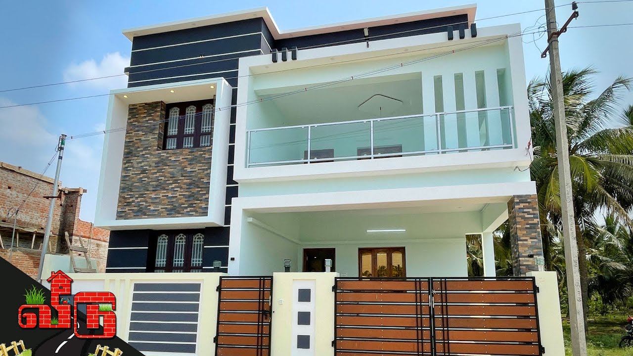 3.5 சென்ட்டில் 2400sqftல் அழகான 3BHK வீடு | Beautiful 3BHK Independent Duplex House | Veedu 170